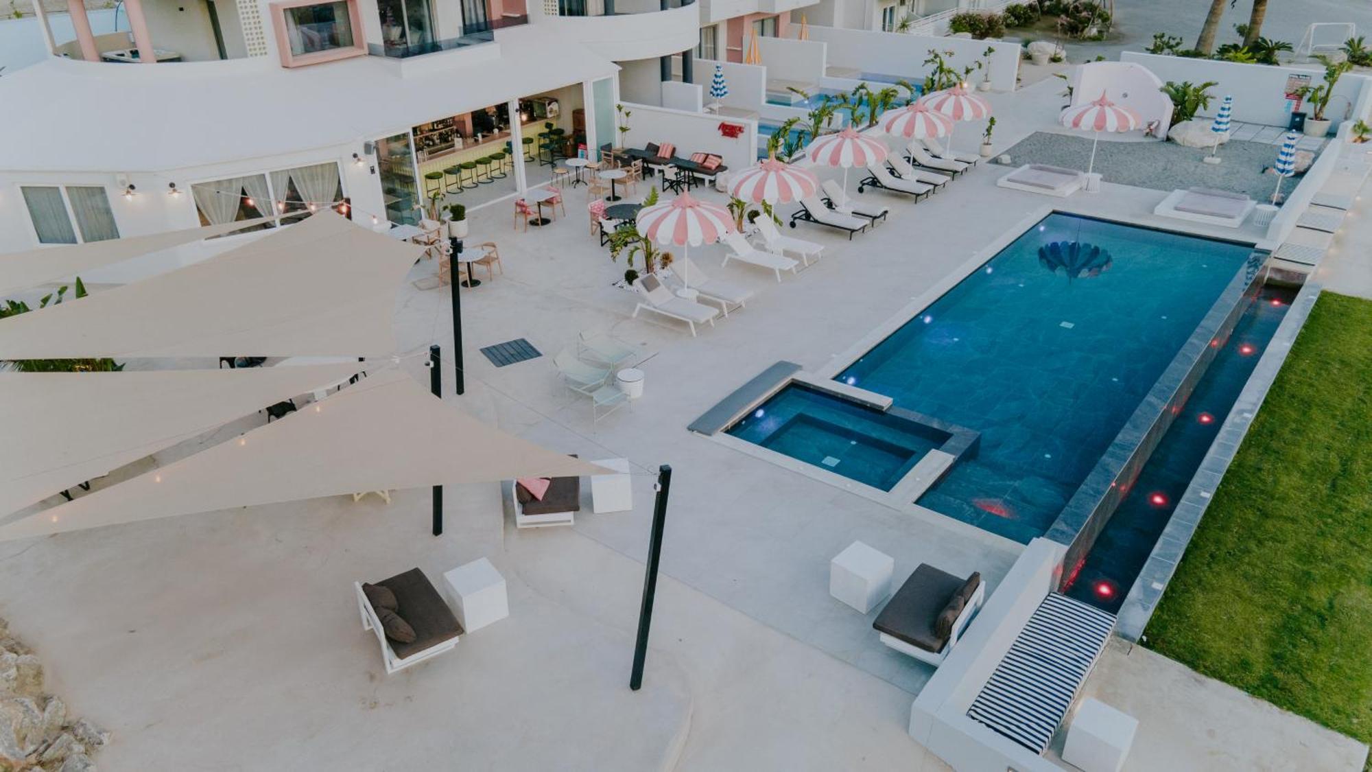 The Palms Concept Hotel Adults Only 16 Plus Faliraki Exterior photo