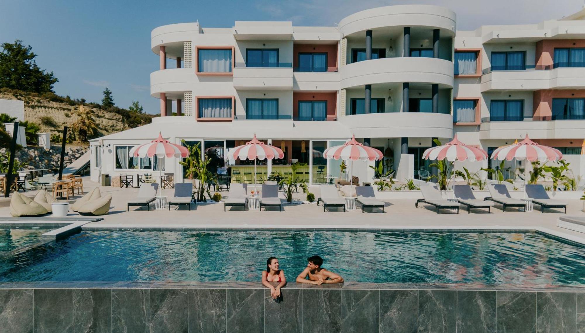 The Palms Concept Hotel Adults Only 16 Plus Faliraki Exterior photo