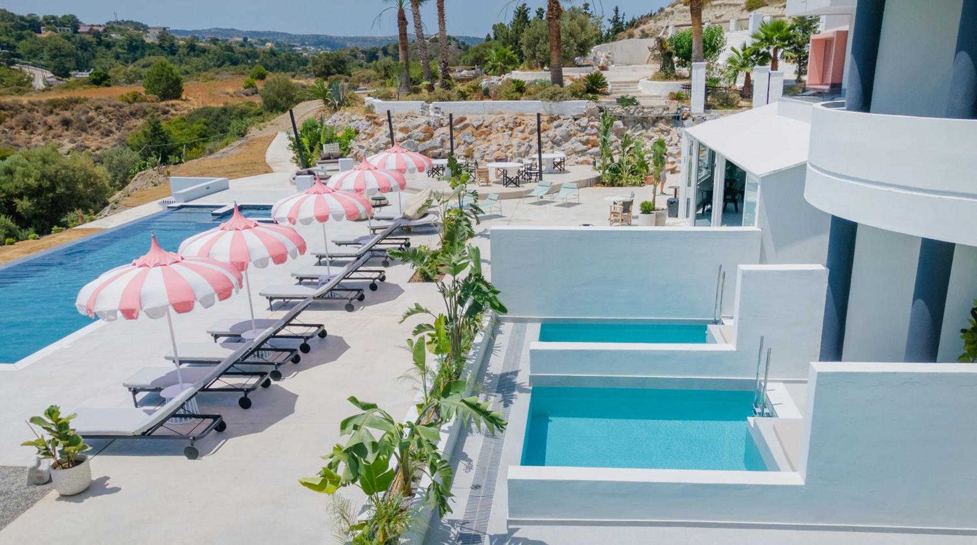 The Palms Concept Hotel Adults Only 16 Plus Faliraki Exterior photo